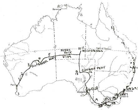 Raid 88 route map