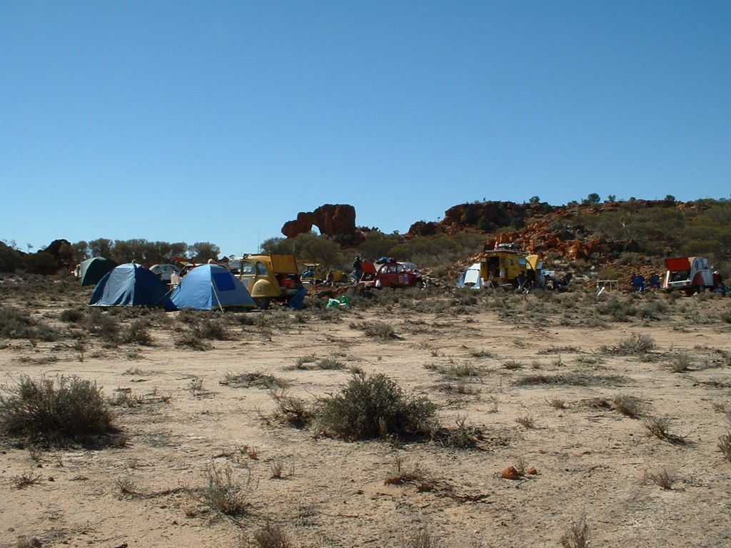 Day 7 de la Poer Range Camping 1